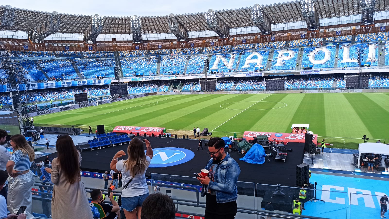 Montella C La Grande Festa Azzurra Per Il Napoli Campione D Italia