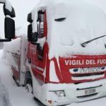 vigili del fuoco neve