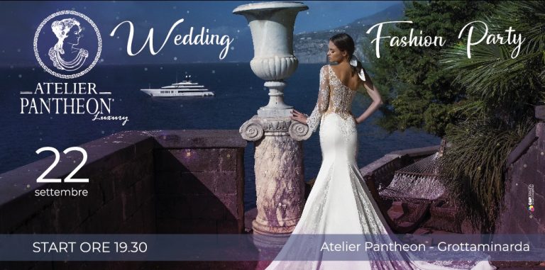 Atelier Pantheon: stasera alle 19:30 il Wedding Fashion Show 2020