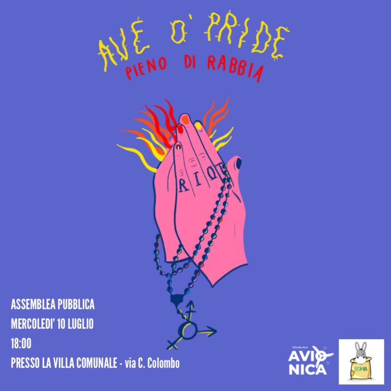 Irpinia Pride, mercoledì assemblea pubblica ad Avellino