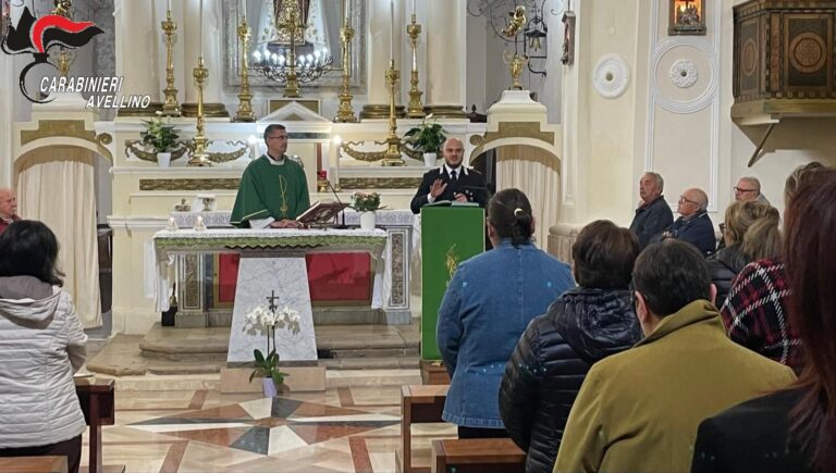 Carabinieri in chiesa a Monteverde per prevenire le truffe agli anziani