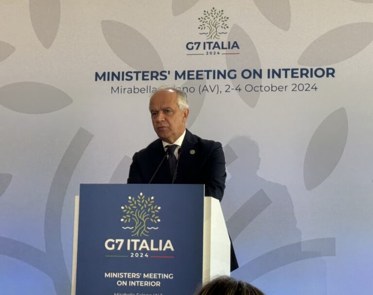 VIDEO/ Chiusura G7, Piantedosi: “Nella mia terra irpina ho visto l’entusiasmo dell’ottima riuscita”