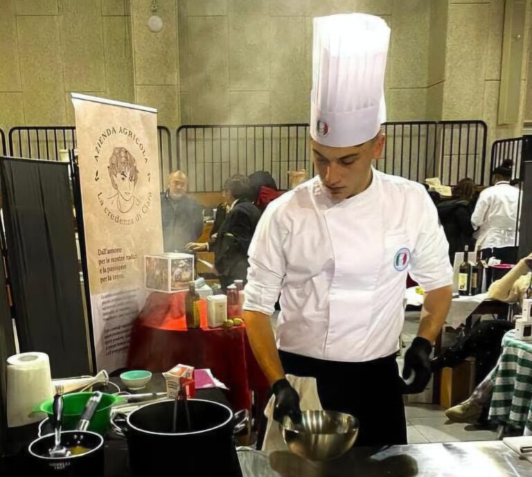 Christian, giovanissimo sous chef ed un piatto per raccontare le ricchezze del Vallo