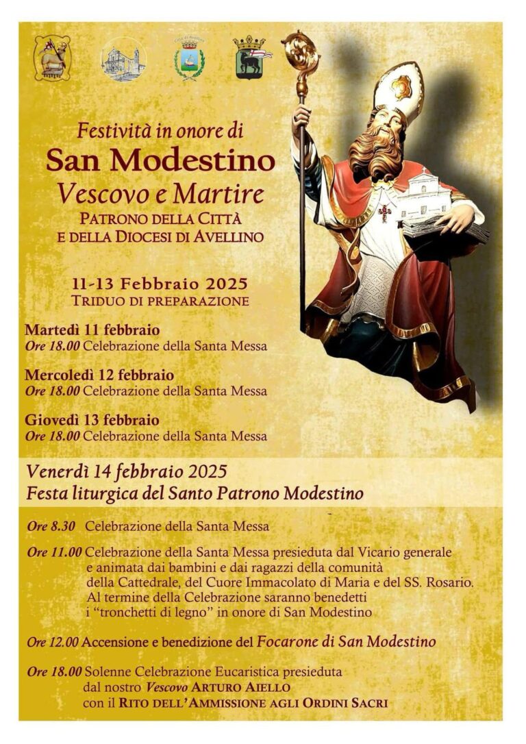 Festività in onore di San Modestino, Vescovo e Martire, Patrono di Avellino