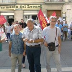 Sergio Scarpa e la delegazione della Mondial