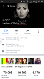 adele evento