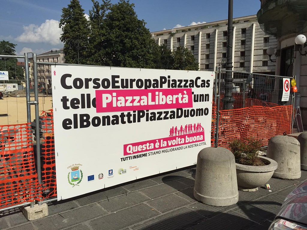 Cantiere piazza Libertà