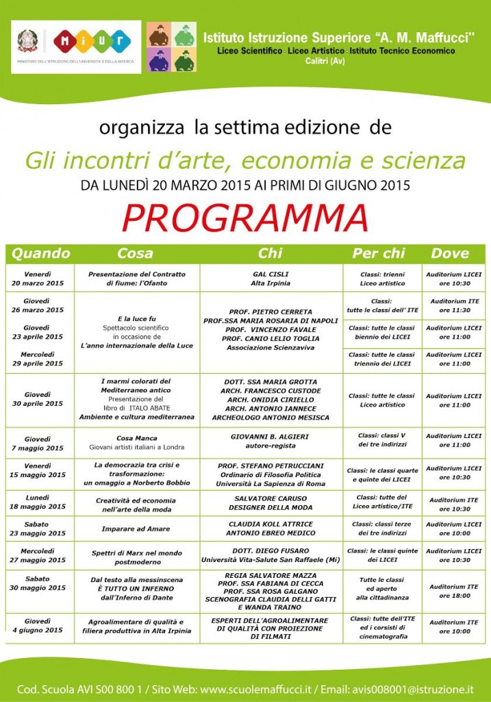 programma maffucci